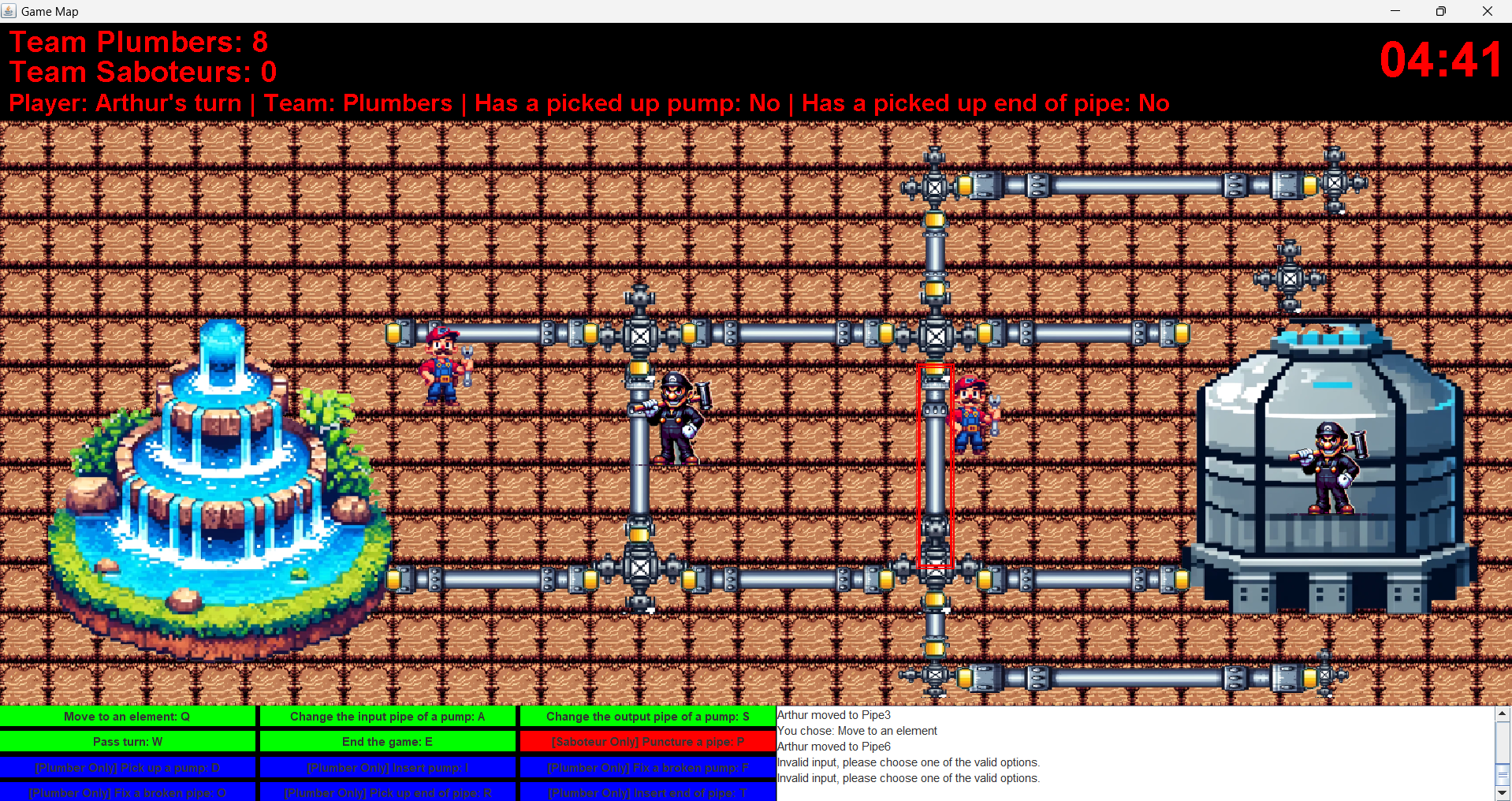 Pipes in the Desert Screenshot